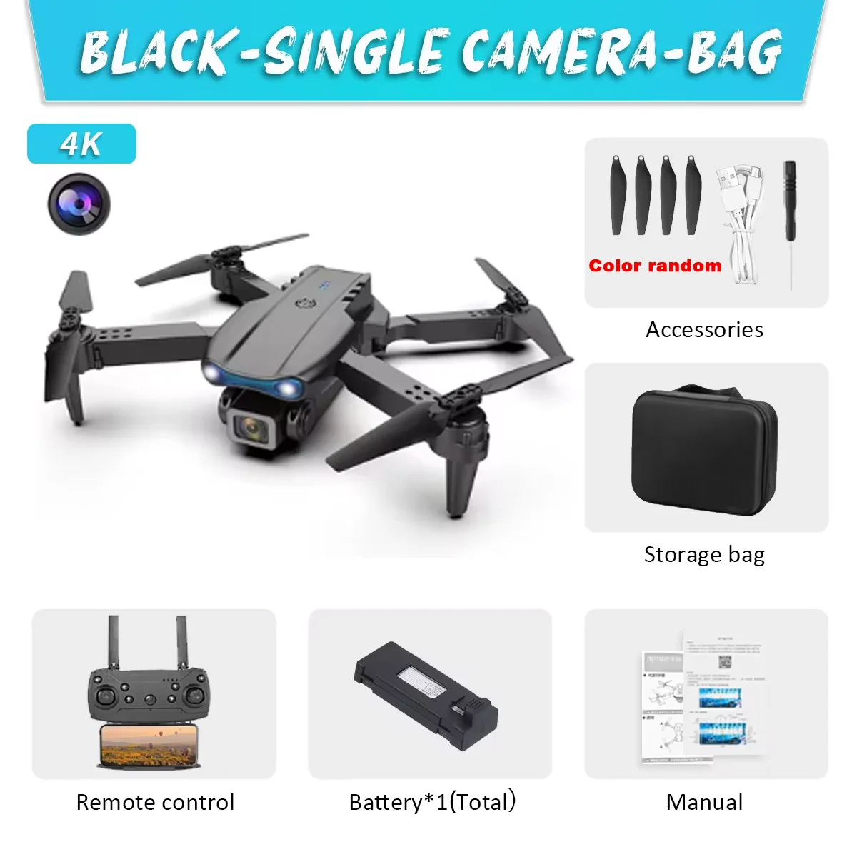 Dual Camera E99Pro HD Drone wi - огляд і ціна Eachine Drone E58