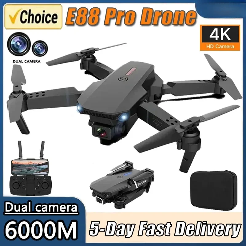 2025 E88Pro 4K RC Drone With 1 - огляд і ціна Eachine Drone E58
