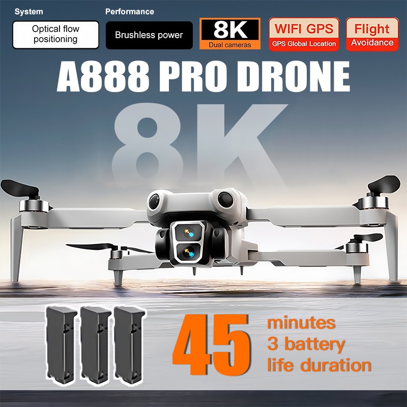 For Genuine A888 Pro Drone 4K  - огляд і ціна Eachine Drone E58