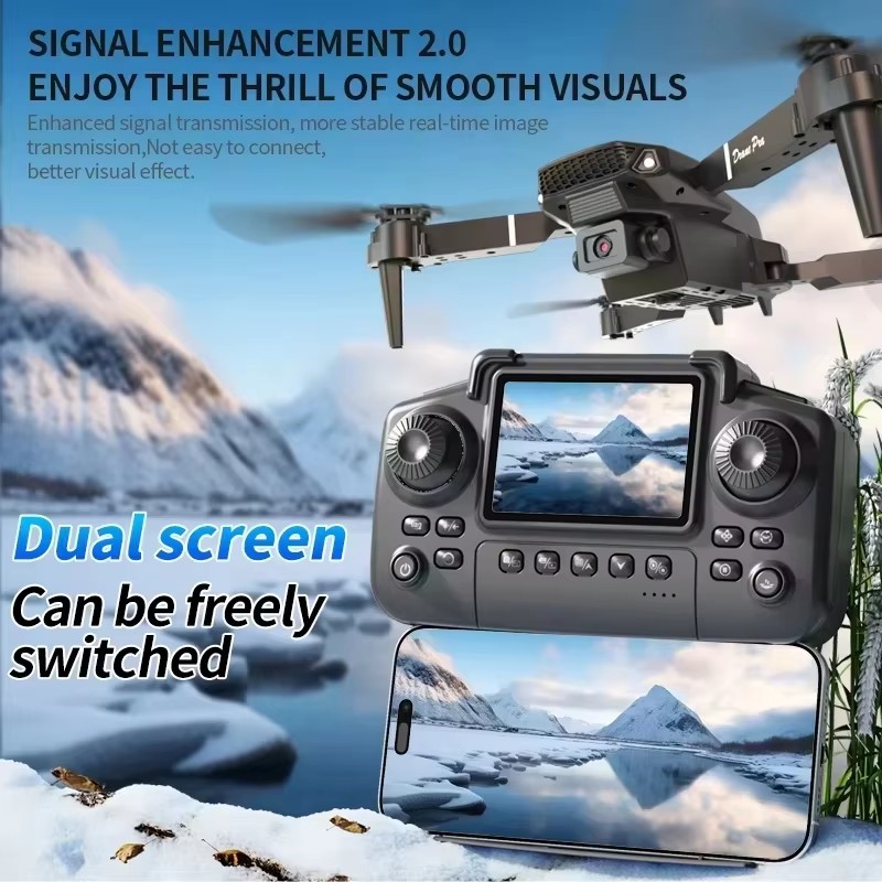 E88 Pro New Upgraded Drone 4K  - огляд і ціна Eachine Drone E58