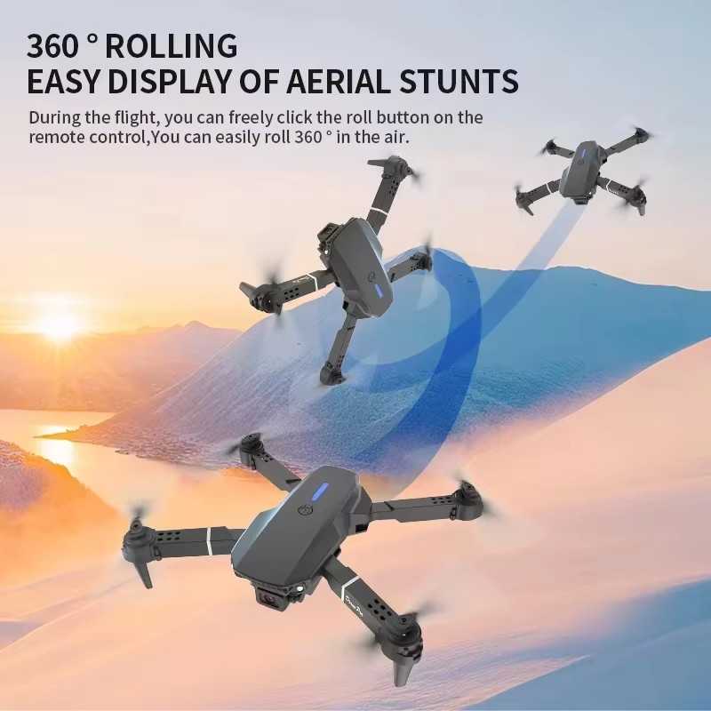 E88 Pro New Upgraded Drone 4K  - огляд і ціна Eachine Drone E58