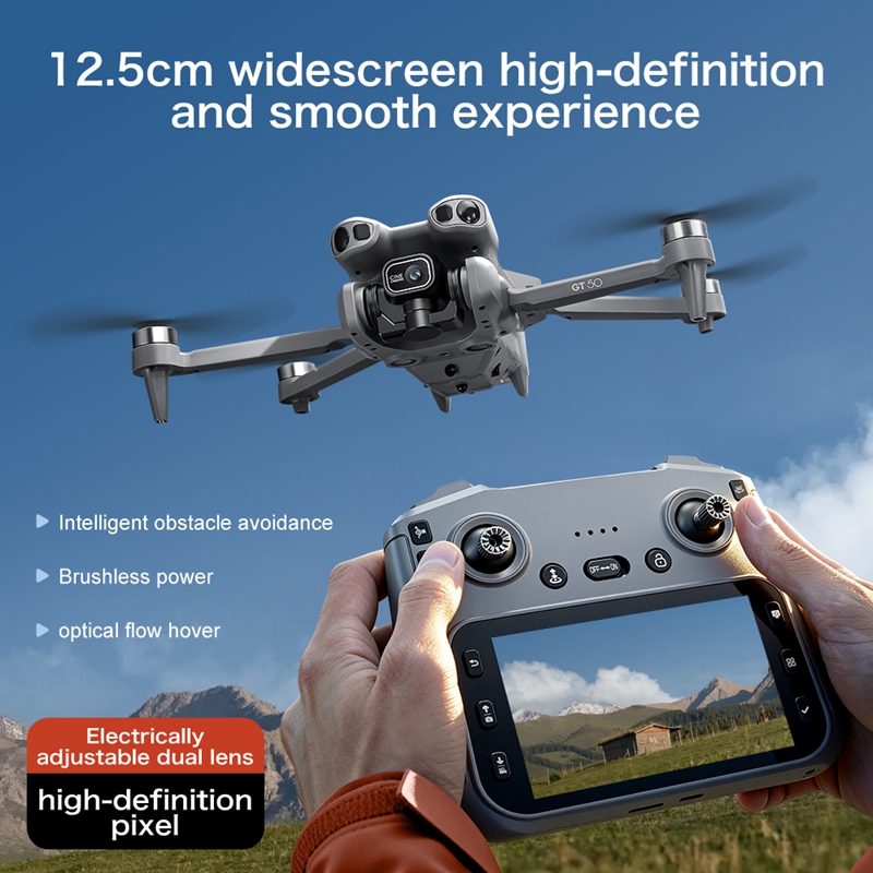 GT50 Mini Drone Dual Camera 8K - огляд і ціна Jjrc Drone X12